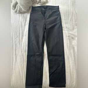 Banana Republic cute black jeans with a sheen sz 8
